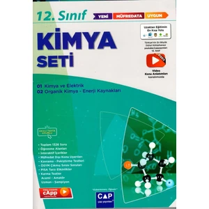 Çap Yayınları 12. Sınıf Kimya Anadolu Seti