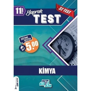 Tümler Yayınları 11. Sınıf Kimya 32 Yaprak Test