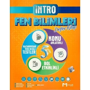 Mozaik Yayınları 5. Sınıf Fen Bilimleri İntro Defter Kitap