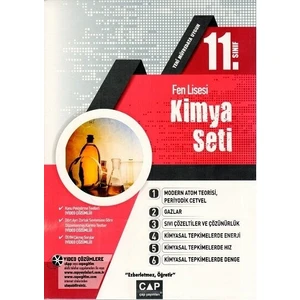 Çap Yayınları 11. Sınıf Fen Lisesi Kimya Seti