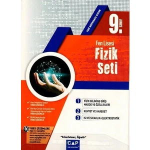 Çap Yayınları 9. Sınıf Fen Lisesi Fizik Seti