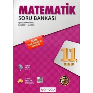 Yarıçap Yayınları Yayınları 11. Sınıf Matematik Soru Bankası