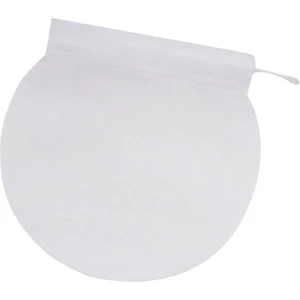 100X Çay Filtresi Çanta Tek Kullanımlık Çay Demlik ile Ipli ile Ipli ile Gevşek Yaprak Çay ile Doğal Sürdürülebilir Yenilme Kağıt - WHITE_CIRCLE_6X8CM (Yurt Dışından)