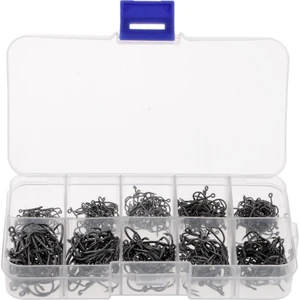 500 Adet Yüksek Karbon Çelik Balıkçılık Kanca Ofset Daire Keskin Ahtapot Fishhook (Yurt Dışından)