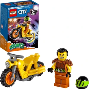 City Yıkım Gösteri Motosikleti 60297 - Çocuklar Için Eğlenceli Oyuncak Gösteri Motosikleti Oyuncak Yapım Seti (12 Parça)
