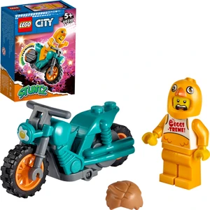 City Tavuk Gösteri Motosikleti 60310 - Çocuklar Için Eğlenceli Havalı Bir Oyuncak Yapım Seti (10 Parça)