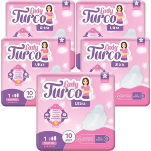 Lady Turco Ultra Hijyenik Normal Ped 5'li Paket