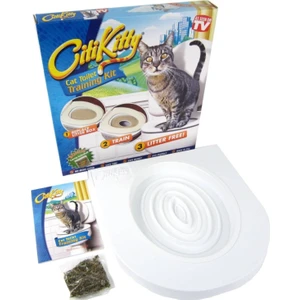 Citi Kitty Kedi Tuvaleti Kedi Klozet Eğitim Seti