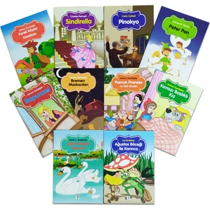 Renkli Dünya Çocuk Masalları Seti 10 Kitap