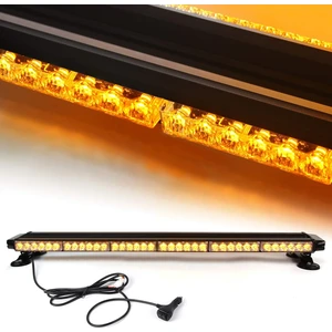 Çakar Lamba Çift Taraflı 78 LED Sarı