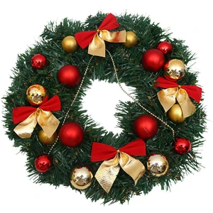 Yapay Noel Çelenk Kapı Asılı Garland Parti Dekor Zincirleri (Yurt Dışından)