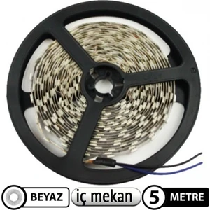 Beyaz Işık Iç Mekan Şerit LED 5 Metre Fiyatıdır 12 Volt CT-4480
