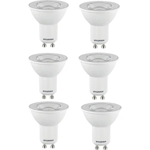 6 Adet 4.2W GU10 LED Ampul Çanak Ampul Sylvania Günışığı 3000 Kelvin
