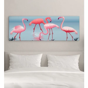 Bk Gift Yatak Odası Konseptli Panorama Kanvas Tablo 100X35CM-11
