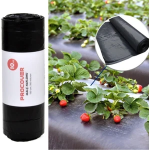 Çilek Naylonu , 10 mt  , Genişlik 130 cm ,  80 Mikron Malç Naylonu