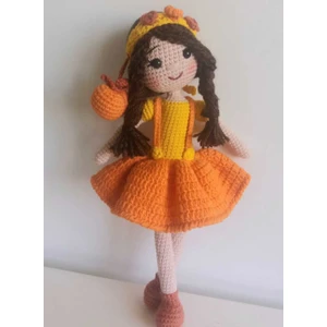 Toys City Bal Kabağı Bebek Organik Oyuncak