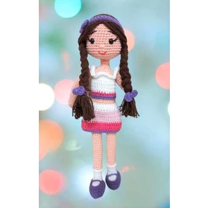 Toys City Pembe Gönül Bebek Organik Oyuncak