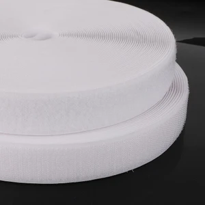 Kezban Tekstil  Kezban Tekstil Beyaz Cırt Cırtlı Bant 25 Metre 2 Çift Taraflı Amerikan Fermuarı 2 cm Genişlik Cırt
