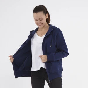 Think Simple Kadın Kapişonlu S-Shırt - Lacivert