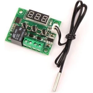 Röle Çıkışlı Dijital Termostat, Sıcaklık Kontrol Kartı - W1209