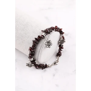 Alibaba Doğaltaş Garnet – Lal Doğal Taş Kırıktaş Bileklik