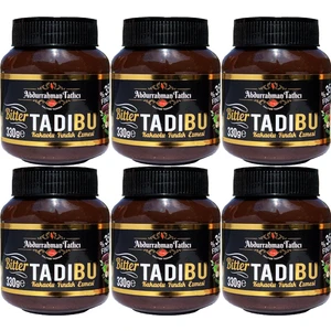 Abdurrahman Tatlıcı Tadıbu Bitter Kakaolu Fındık Ezmesi 330 gr X6