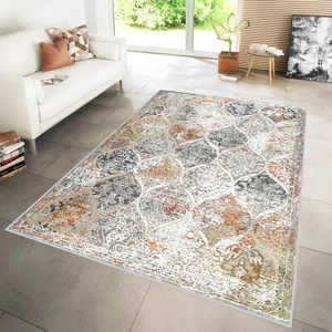 Rovigo Home Dijital Baskı Yıkanabilir Kaymaz Taban Salon Halısı