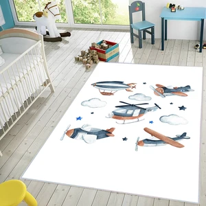 Rovigo Home Dijital Baskı Yıkanabilir Kaymaz Taban Çocuk Halısı