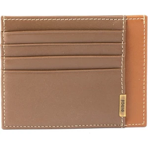 Handy  Çift Taraflı Deri Kredi Kartlık Camel / Taba