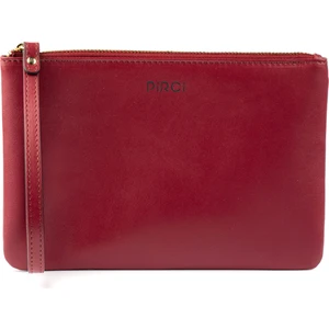 Deri Kadın Pouch Bordo