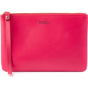 Deri Kadın Pouch Fuşya