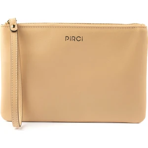 Deri Kadın Pouch Bej