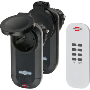 Comfort-Line Uzaktan Kumandalı 2'li Priz Seti Dış Mekan IP44