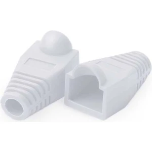 Rj-45 Kılıf Rj-45 Konnektör Koruyucu Kılıf Rj-45 Cover RJ45 Plastik Kılıf Beyaz 25'li Paket