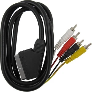 4826 Scart To 4RCA Tos Skart Görüntü Ses Ara Kablosu