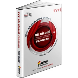 Aydın Yayınları Fragman TYT Dil Bilgisi Soru Bankası