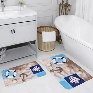 Rovigo Home Dijital Baskılı 2'li Banyo Paspas Takımı RVG5022