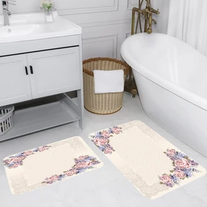 Rovigo Home Dijital Baskılı 2'li Banyo Paspas Takımı RVG5062