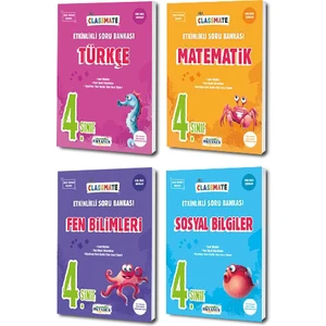 Okyanus Yayınları 4. Sınıf Classmate Tüm Dersler Soru Bankası Seti