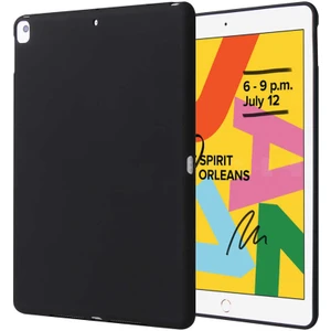 Case 4U Apple iPad 10.2 2021 (9.Nesil) Kılıf Yumuşak Premier Sky Silikon Tablet Arka Kapak Siyah