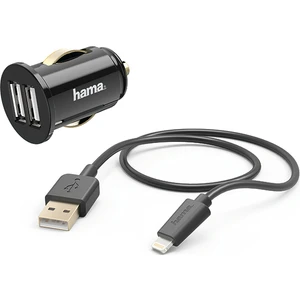 iPhone Uyumlu Lightning Araç Şarj Cihazı, 2xusb 2000MA