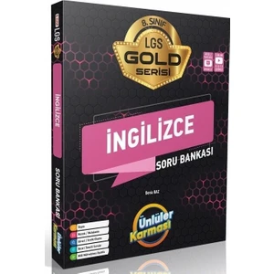 Ünlüler Karması 8. Sınıf Gold Serisi Ingilizce Soru Bankası