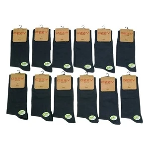 Ozzy Socks 12 Li  Bambu Dikişsiz Erkek Soket Çorap Asorti