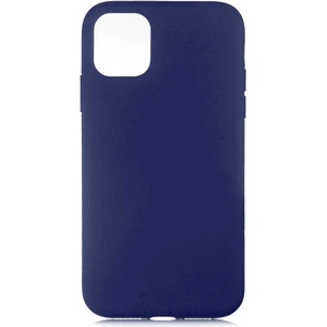 Case 4U Apple iPhone 11 Kılıf 3D Kamera Korumalı İçi Kadife Lansman Yumuşak Silikon Mavi