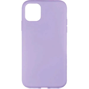Case 4U Apple iPhone 11 Kılıf 3D Kamera Korumalı İçi Kadife Lansman Yumuşak Silikon Mor