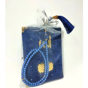 Tesbih Yasin Dünyası Inci Tesbihli Keseli Kadife Yasin 10 Adet Set