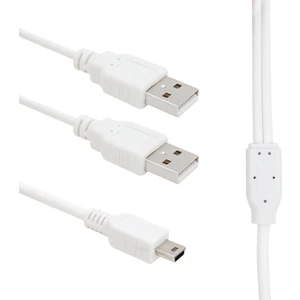 USB 2 x Erkek - Mini USB 5 Pin 1.5 Metre Kablo Powermaster
