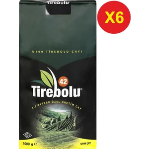Tirebolu 42 Özel Üretim Siyah Çay 1000 Grx6 Adet