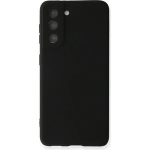 Samsung Galaxy S21 Fe Kılıf Yumuşak Dokulu Premium Silikon - Siyah