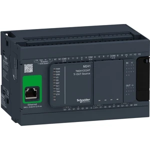 TM241CE24T | Schneider Modicon M241 24 Giriş/çıkış Ethernet Haberleşmeli Kontrolör - 14 Dijital Giriş, 10 Dijital Çıkış - TM241CE24T